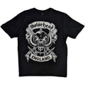 Motorhead: Crossed Swords England Crest Unisex T-Shirt (Black)