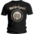 Motorhead: Undercover Seal Newsprint Unisex T-Shirt (Black)