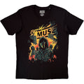 Muse: Burning Unisex T-Shirt (Black)