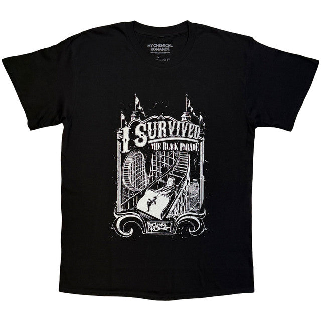 My Chemical Romance: I Survived Unisex T-Shirt (Black)