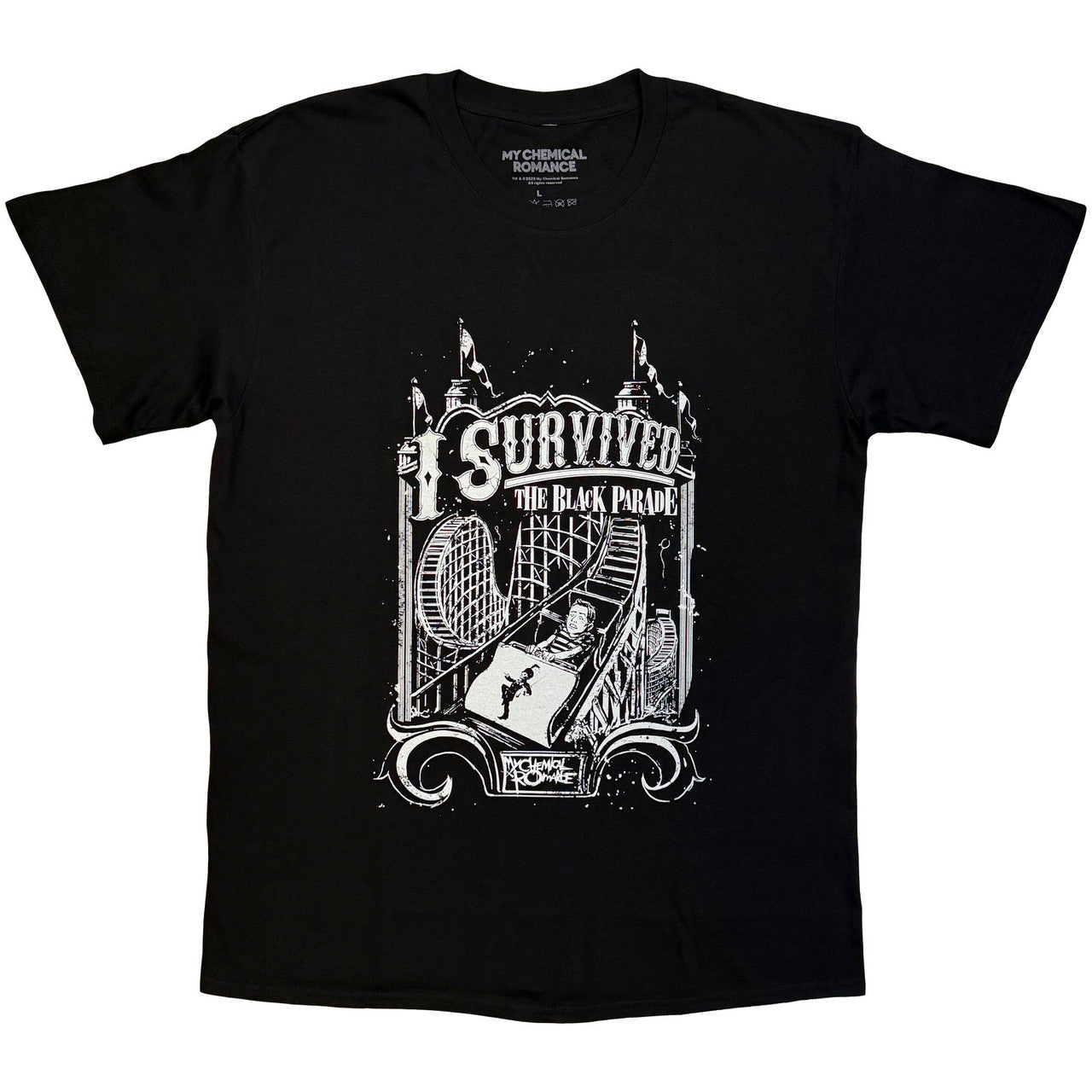 My Chemical Romance: I Survived Unisex T-Shirt (Black)
