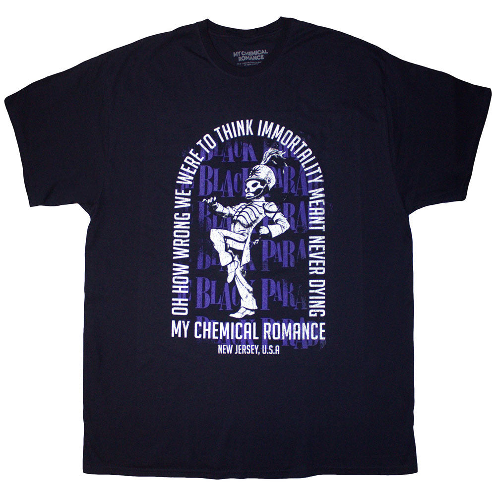 My Chemical Romance: Immortality Arch Unisex T-Shirt (Navy Blue)