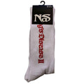 Nas Unisex Ankle Socks: KD II (White) (UK Size 7 - 11)