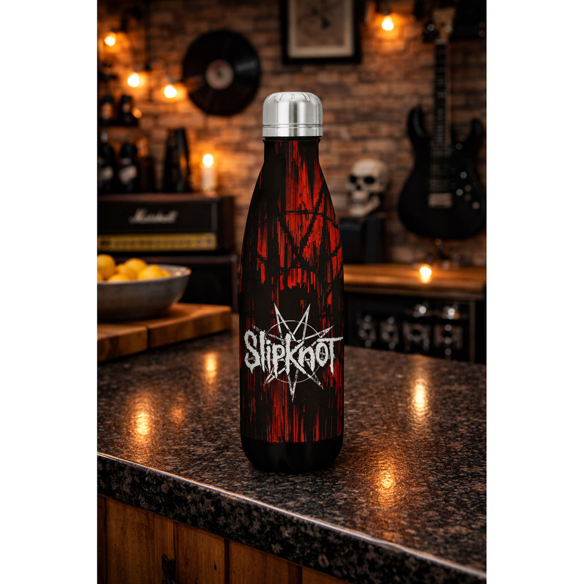 Slipknot Drink Bottle: Glitch