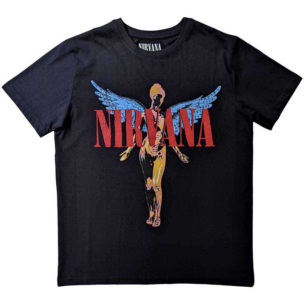 Nirvana Kids T-Shirt: Angelic (Black)