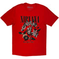 Nirvana Unisex T-Shirt: Heart Shape Box (Red)