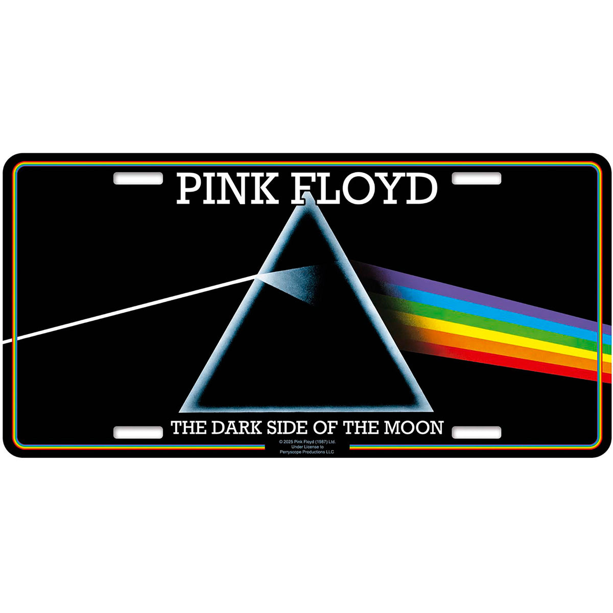 Pink Floyd Number Plate: Dark Side Of The Moon