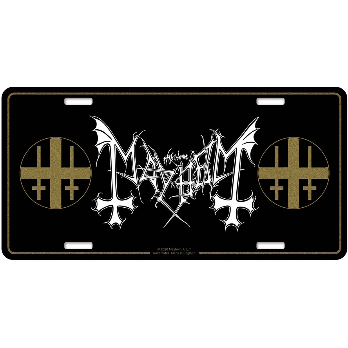 Mayhem Number Plate: Logo