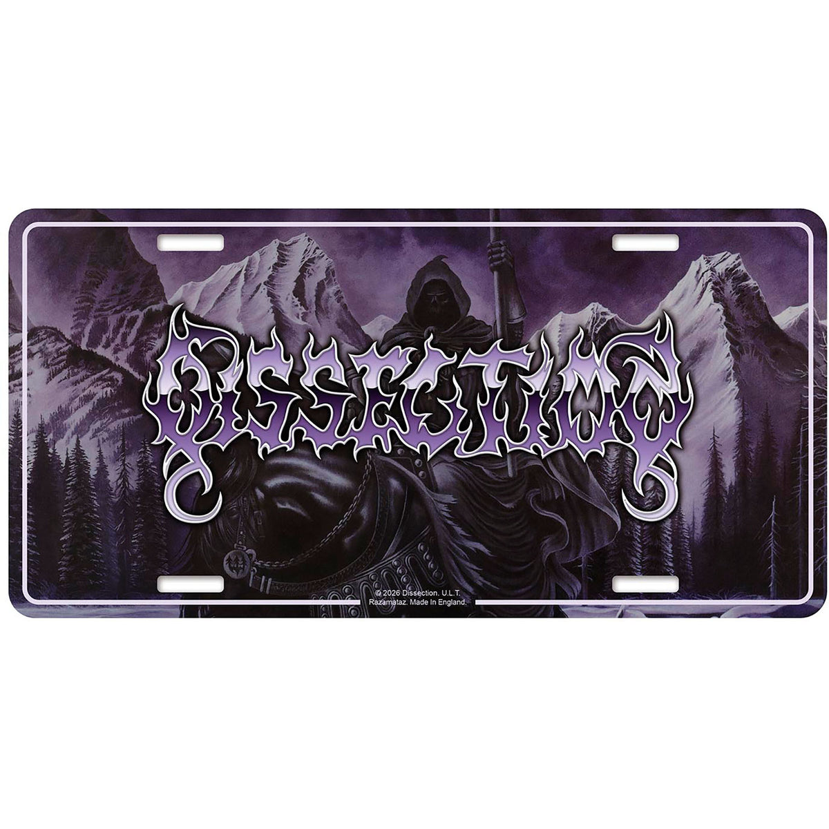 Dissection Number Plate: Storm Of The Light'S Bane