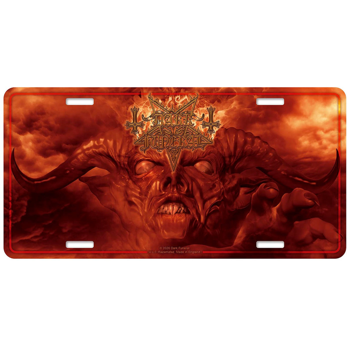 Dark Funeral  Number Plate: Angelus Exuro Pro Eternus