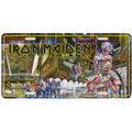 Iron Maiden  Number Plate: Somewhere In Time