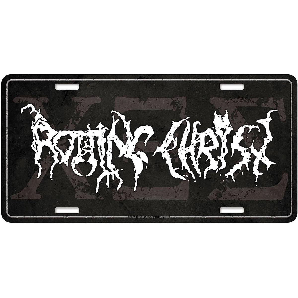Rotting Christ  Number Plate: 666