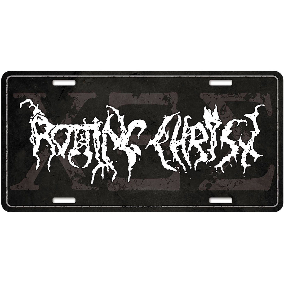 Rotting Christ  Number Plate: 666