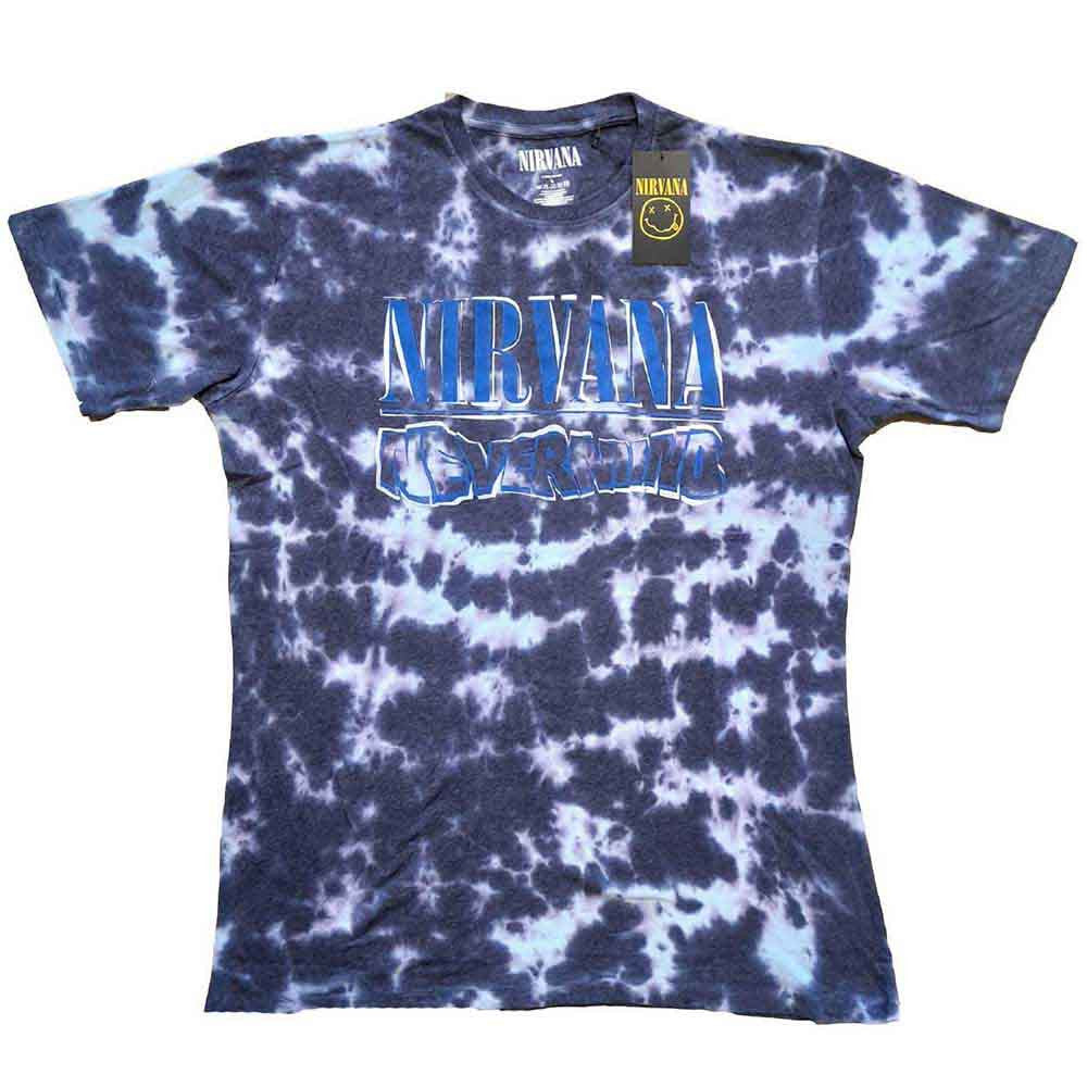 Nirvana: Nevermind Wavy Logo Kids T-Shirt (Purple) (Wash Collection)