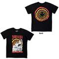 Nirvana: Nevermind Bath Tub Unisex Premium Carbon T-Shirt (Black) (Back Print)