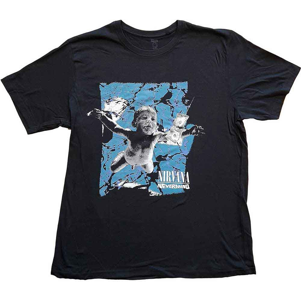 Nirvana: Nevermind Cracked Unisex T-Shirt (Black)