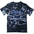 Nirvana: Nevermind Wavy Logo Unisex T-Shirt (Purple) (Wash Collection)