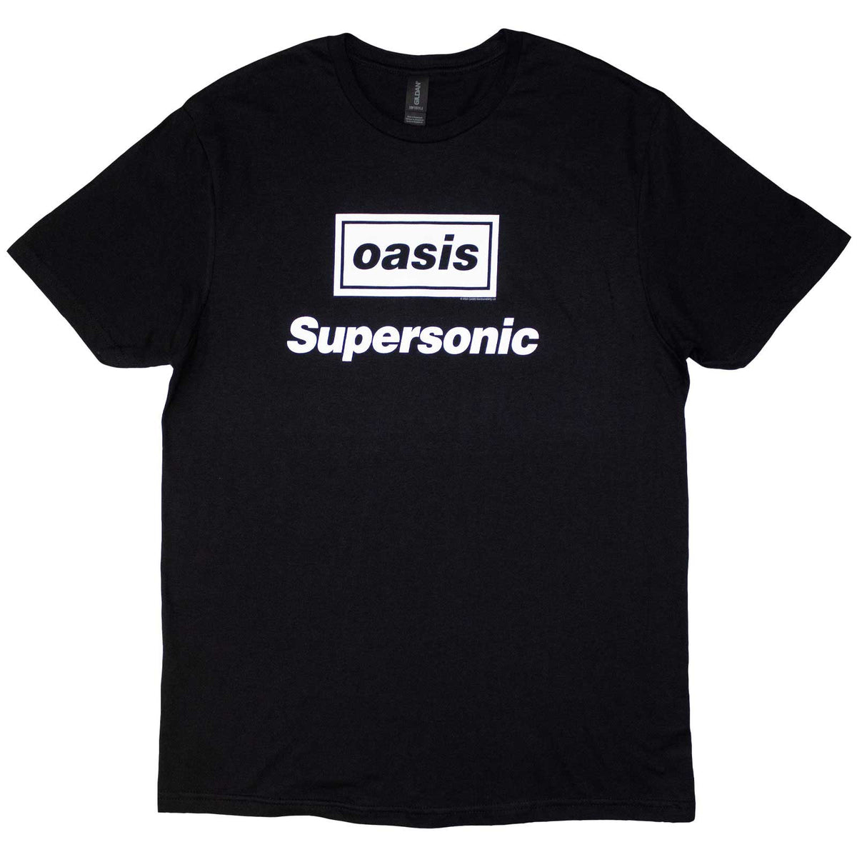 Oasis Unisex T-Shirt: Supersonic Title (Black)