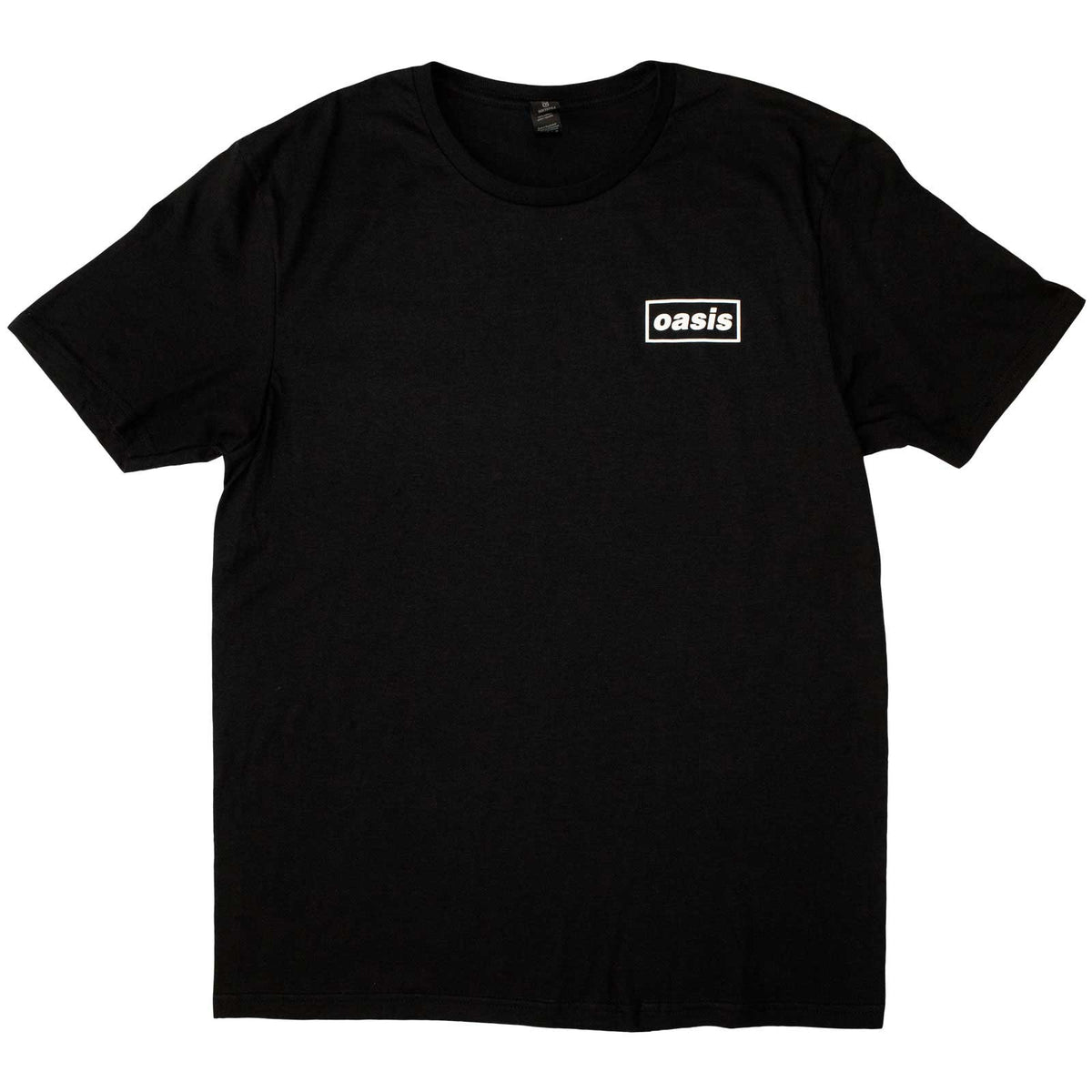 Oasis Unisex T-Shirt: Some Might Say Lyric (Black) (Back Print)