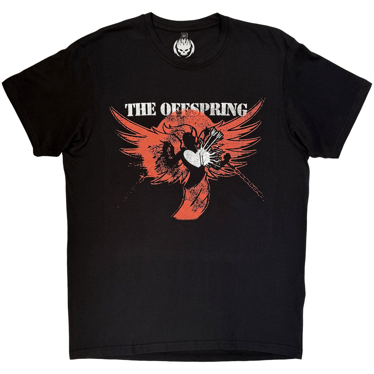 The Offspring Unisex Premium Carbon T-Shirt: Rise And Fall (Black) (Back Print)