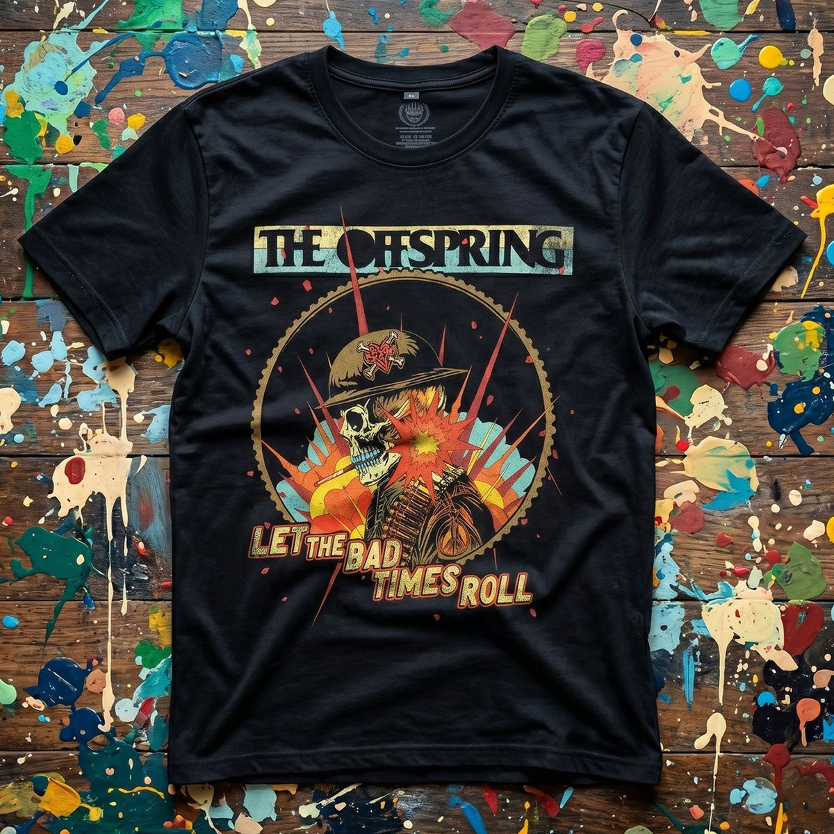 The Offspring: Army Of One Unisex Premium Carbon T-Shirt (Black)