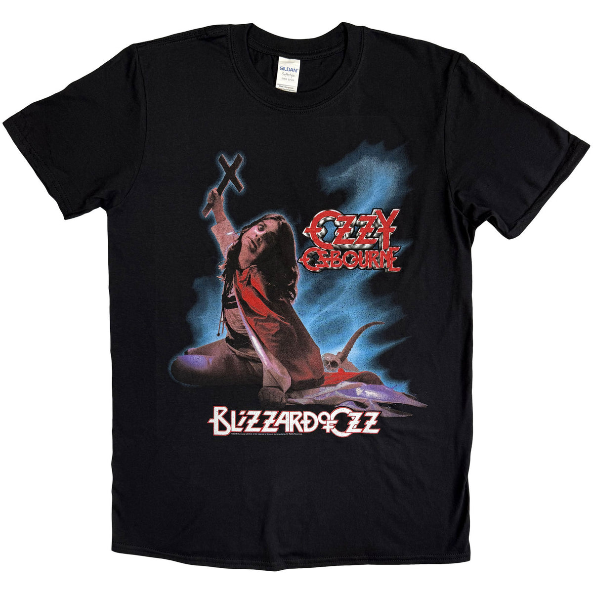 Ozzy Osbourne Unisex T-Shirt: Blizzard of Ozz (Black)