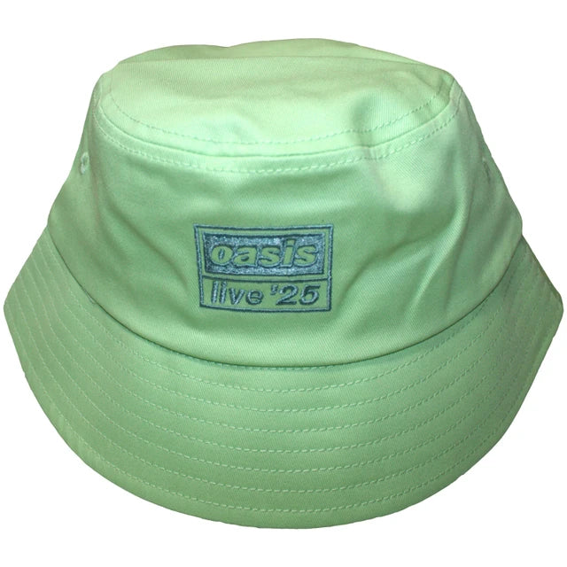 Oasis: Live '25 Logo Unisex Bucket Hat (Mint Green) (Ex-Tour)