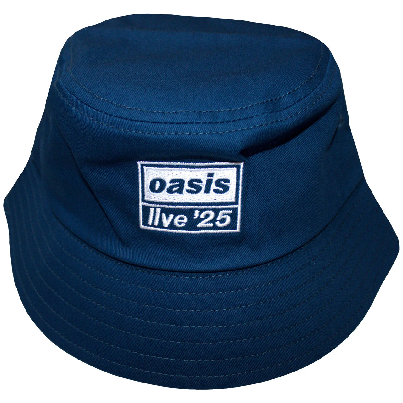 Oasis: Live '25 Logo Unisex Bucket Hat (Navy Blue) (Ex-Tour)