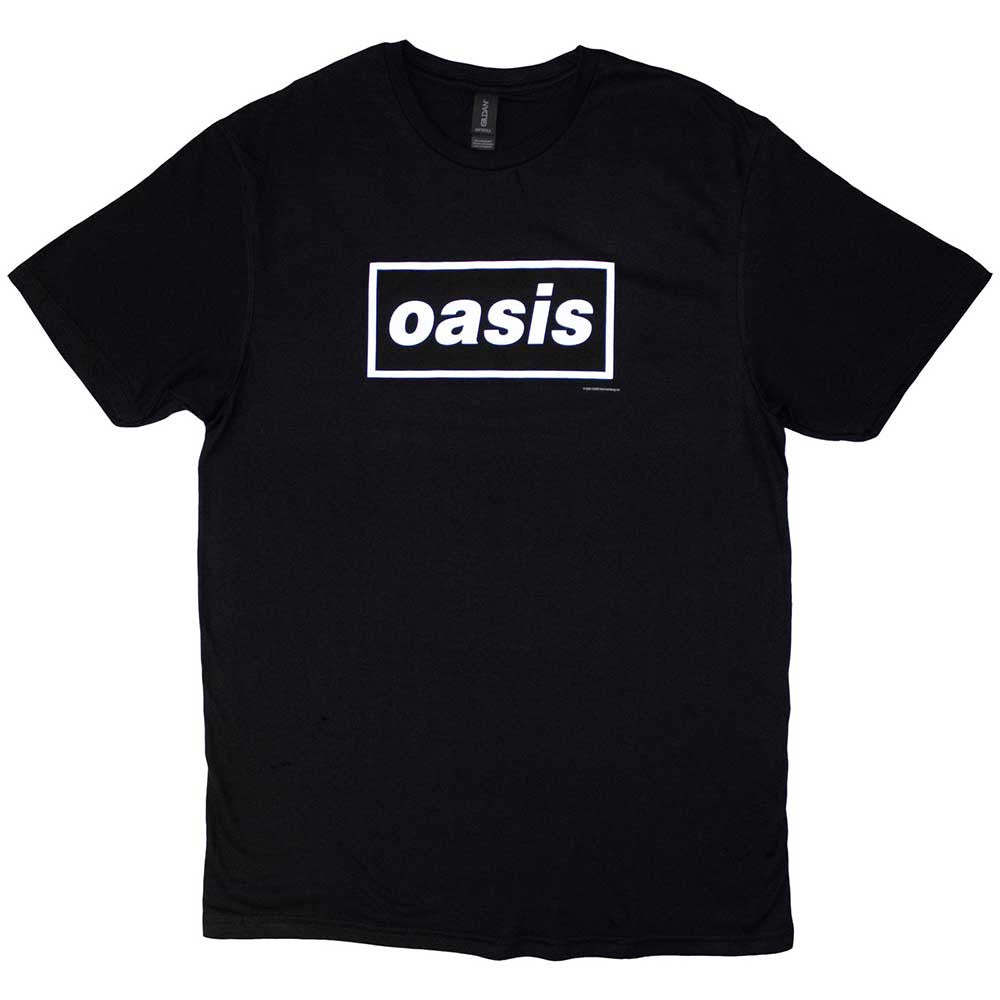 Oasis: Decca Logo Unisex T-Shirt (Black)
