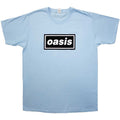 Oasis: Decca Logo Unisex T-Shirt (Light Blue)