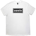 Oasis: Decca Logo Unisex T-Shirt (White)