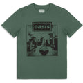 Oasis: Definitely Maybe Frame Unisex T-Shirt (Green) (Ex-Tour)