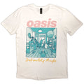 Oasis: Definitely Maybe Illustration Colour Unisex T-Shirt (White)