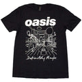 Oasis: Definitely Maybe Line Drawing Unisex T-Shirt (Black)