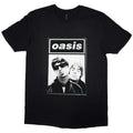 Oasis: Noel & Liam Boxed Photo Unisex T-Shirt (Black)