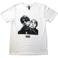 Oasis: Noel & Liam Square Photo Unisex T-Shirt (White)