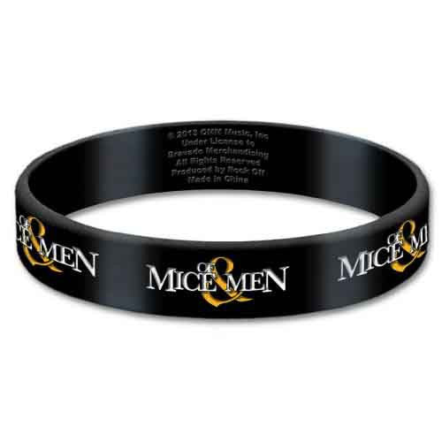 Of Mice & Men: Logo Gummy Wristband