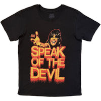 Ozzy Osbourne: Speak Of The Devil Dripping Unisex T-Shirt (Black)