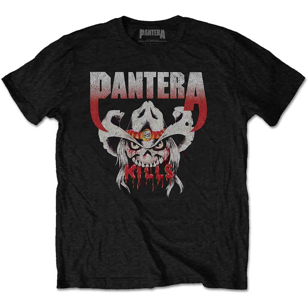 Pantera Unisex T-Shirt: Kills Tour 1990 (Black)