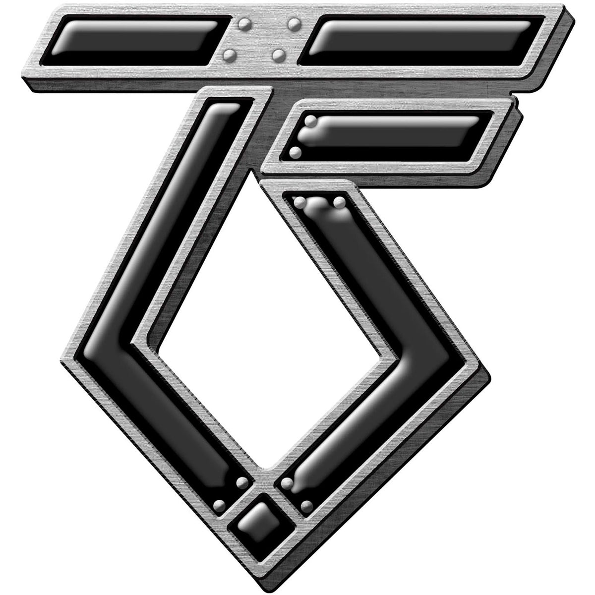Twisted Sister Pin Badge: TS Logo