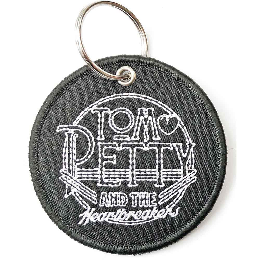 Tom Petty & The Heartbreakers Patch Keychain: Circle Logo (Double Sided)