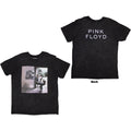 Pink Floyd Unisex Stone Wash T-Shirt: Ummagumma (Black) (Back Print)