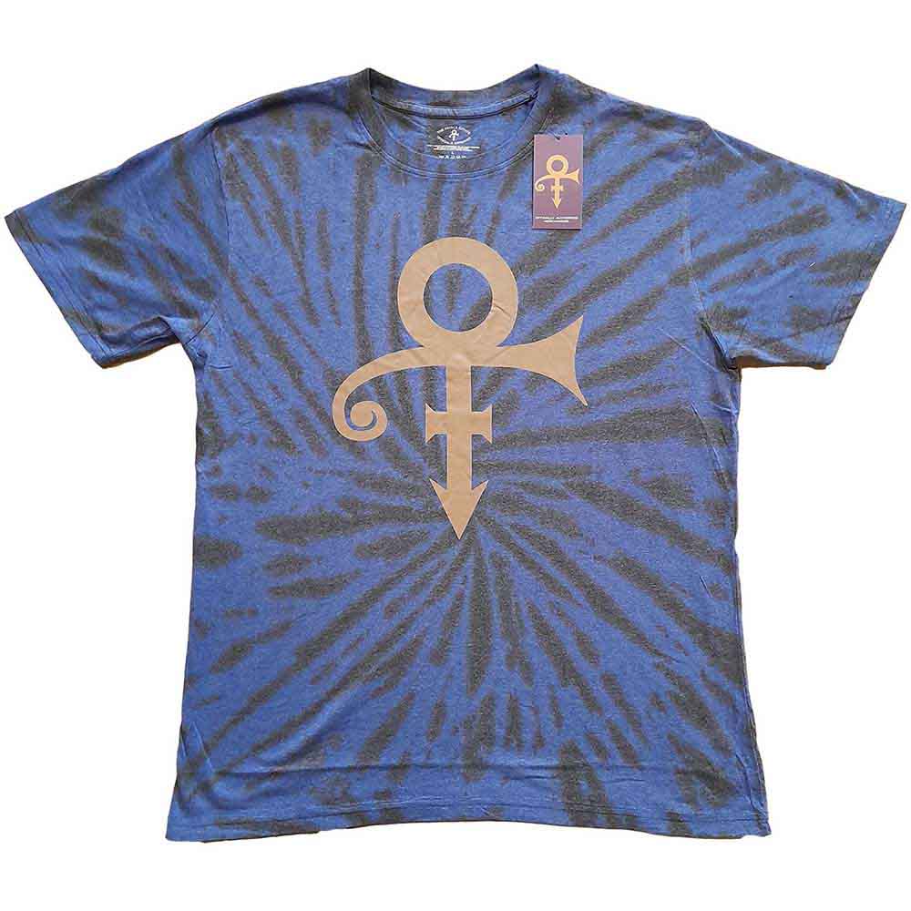 Prince Unisex T-Shirt: Gold Symbol (Purple) (Wash Collection)