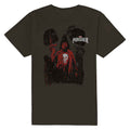 Marvel Comics Unisex T-Shirt: Punisher Red Outline (Charcoal Grey)