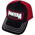 Pantera: B&W Patch Unisex Mesh Back Cap (Black & Red)