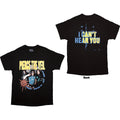 Pierce The Veil: I Can't Hear You Unisex T-Shirt (Black) (Back Print)