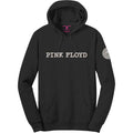 Pink Floyd Unisex Pullover Hoodie: Logo & Prism Applique (Black) (Embellished)