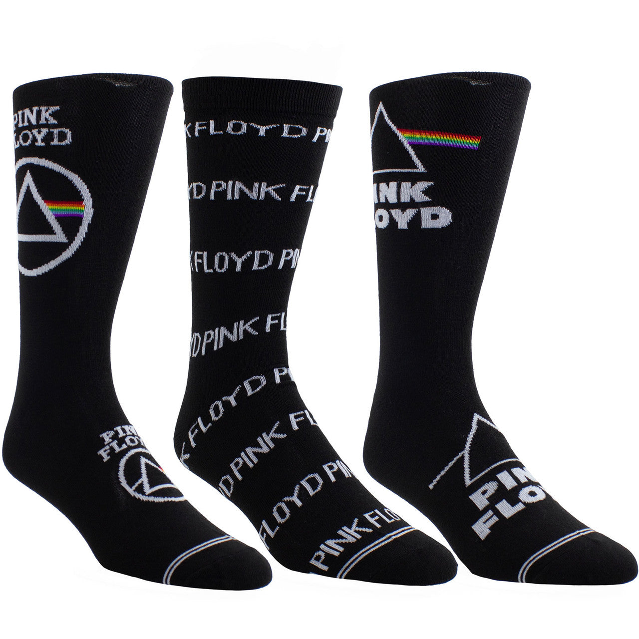 Pink Floyd: Logos Unisex Sock Guitar Tin (UK Size 6.5 - 11)