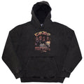 Pink Floyd Unisex Stone Wash Pullover Hoodie: Japan Poster (Charcoal Grey) (Wash Collection)