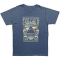Pink Floyd: Carnegie Hall Poster Unisex T-Shirt (Denim Blue)